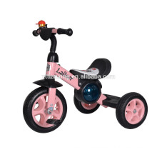 2016 Nouvelle entrée music and light child stroller trike, smart trike, recument trke